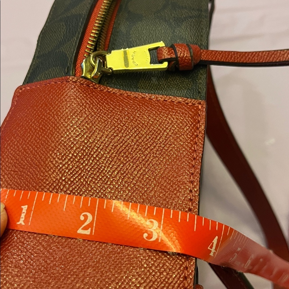 Coach red and Brown Backpack - Picture 16 of 16